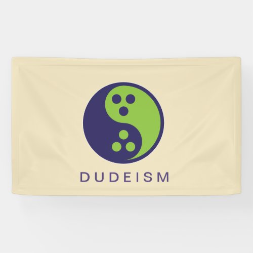 Dudeism Flag Banner