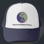 Dudeism Ordained Dudeist Priest Trucker Cap<br><div class="desc">A trucker cap for followers of The Church of the Latter-Day Dude (Dudeism.com)</div>