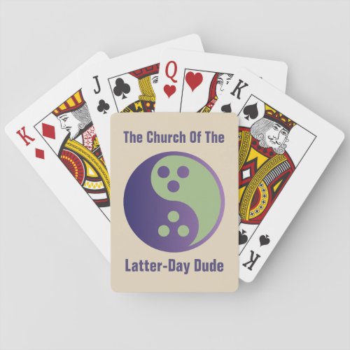 Dudeism Playing Cards