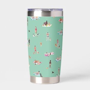 DUDES and DOGS BEACH Mint Insulated Tumbler