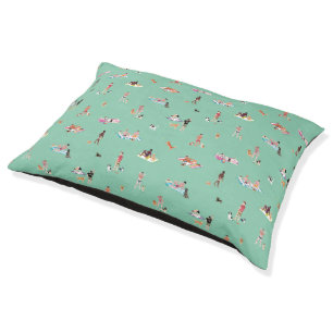 DUDES and DOGS BEACH Mint Pet Bed