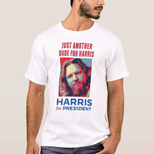 Dudes for Harris t_shirt