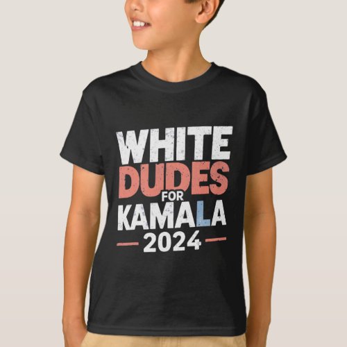 Dudes For Kamala Harris 2024 _ Mens Gift  T_Shirt