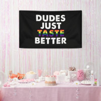 Dudes Just Taste Better Gay Pride Gift Idea