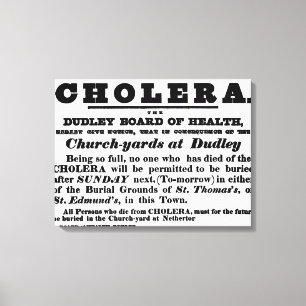 Dudley Board of Health Canvas Print