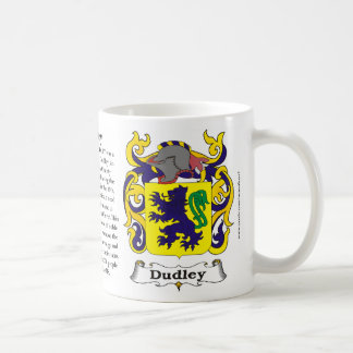 Dudley Family Coat of Arms Mug