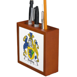Dudley Family Crest Pencil/Pen Holder