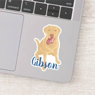 Dudley Labrador retriever Sticker