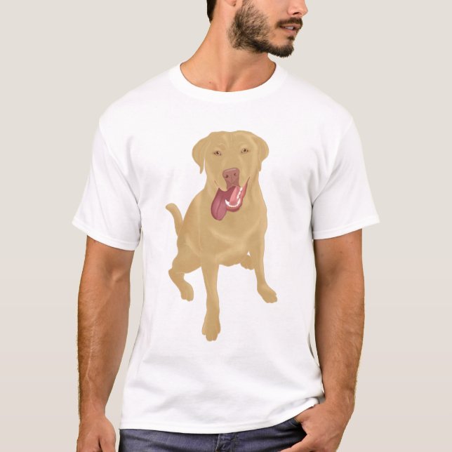 Dudley Labrador T-Shirt (Front)