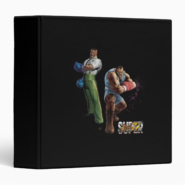 Dudley Vs. Balrog Binder (Front/Spine)