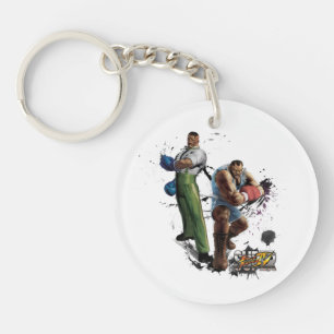 Dudley Vs. Balrog Keychain