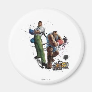 Dudley Vs. Balrog Magnet