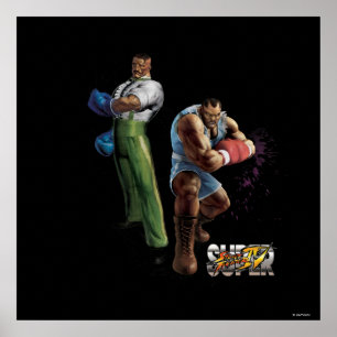 Dudley Vs. Balrog Poster