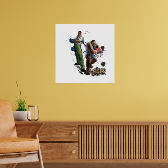 Dudley Vs. Balrog Poster | Zazzle