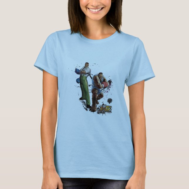 Dudley Vs. Balrog T-Shirt (Front)