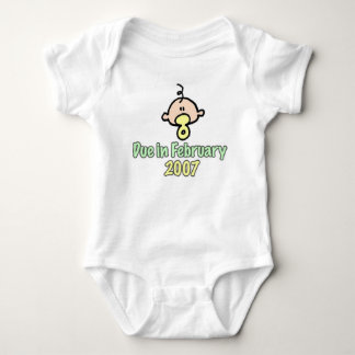 due_feb2007_green baby bodysuit