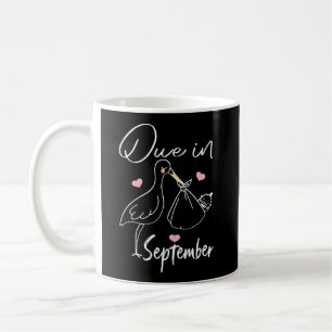 Due In September Funny Swan Carrying A Cute New  Coffee Mug