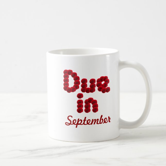 Due in September Mug (Right)