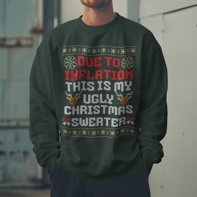 Due to Inflation this is my Ugly Christmas  Sweatshirt (Creator Uploaded)