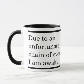 Due To Unfortunate Events Gift For Dad Cup Mug by Frasure_Studios at Zazzle