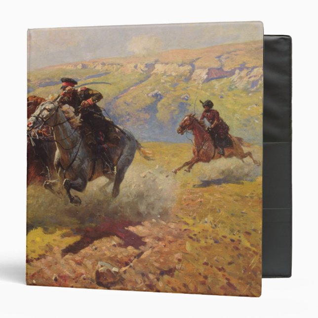 Duel, 1905 3 ring binder (Front/Inside)
