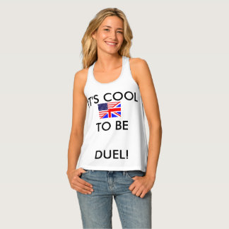 DUEL CITIZENSHIP, AMERICAN/BRITISH TANK TOP