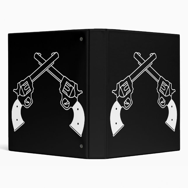 Duel Pistols 3 Ring Binder (Background)