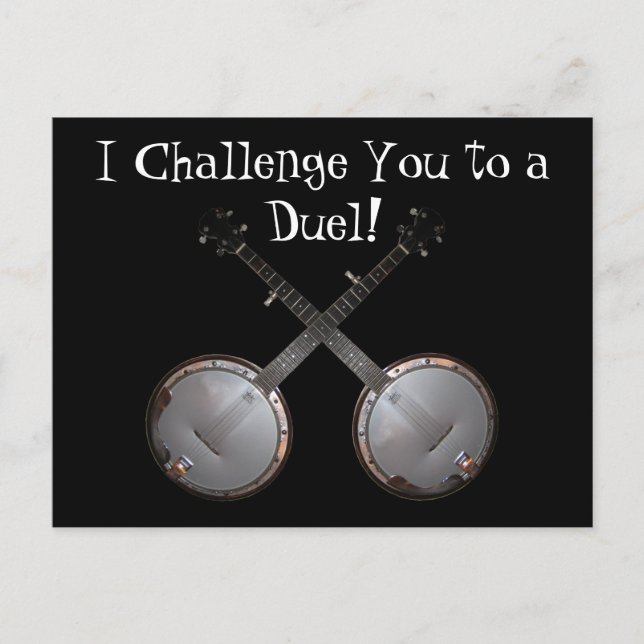 Dueling Banjos Postcard (Front)