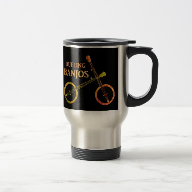 Dueling Banjos Travel Mug (Right)