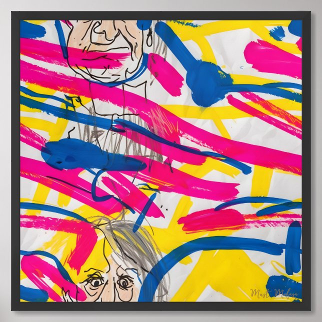 Dueling Dynasties Framed Art (Framed Front)