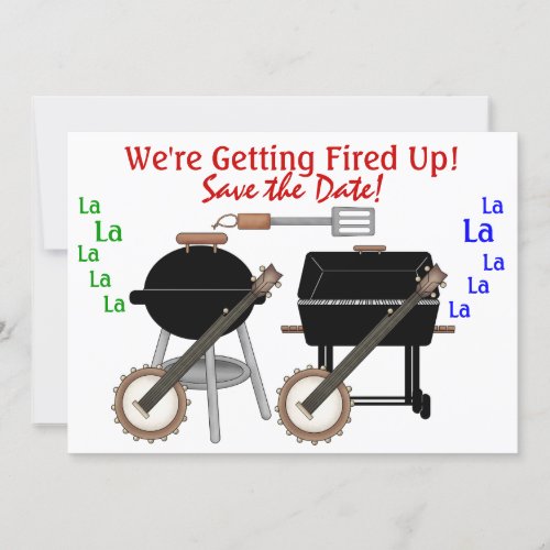 Dueling Grills  SRF Save The Date