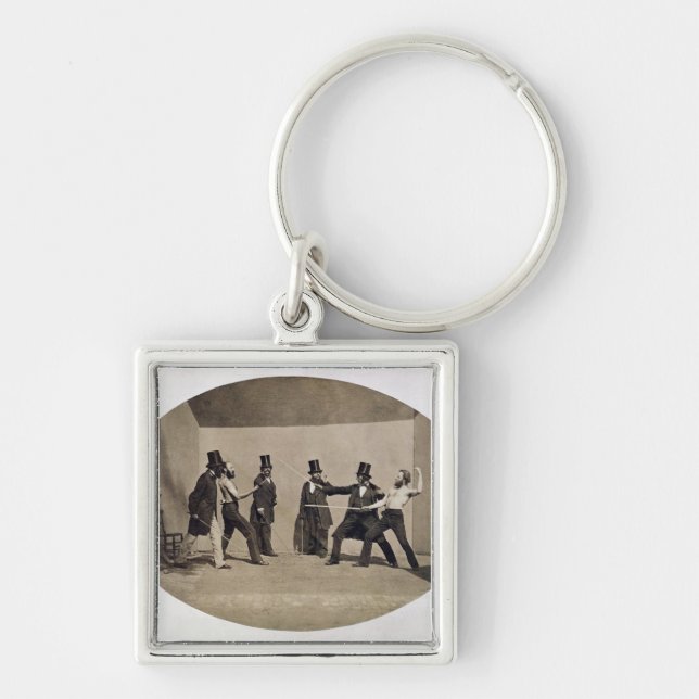 Duelling (photo) keychain (Front)