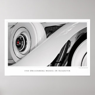 Duesenberg Model JN Roadster - Poster