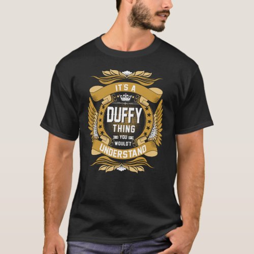 DUFFY Name DUFFY family name crest T_Shirt