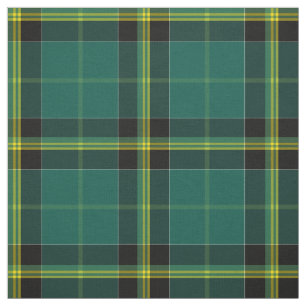 Duffy Tartan Pattern Green Irish Plaid Fabric