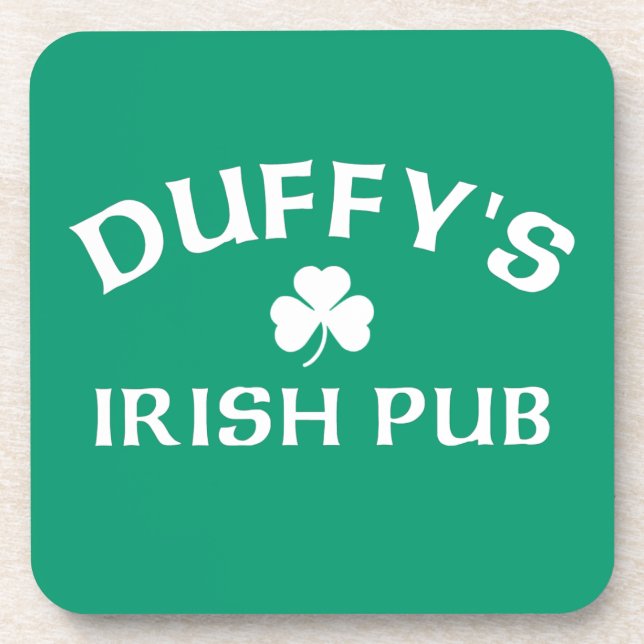 Duffy's Irish Pub   Beverage Coaster (Front)