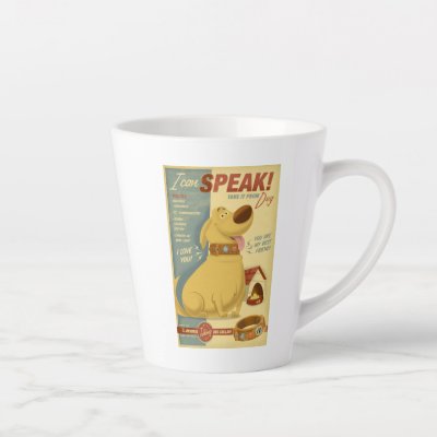 Dug - I can speak! - Muntz talking dog collar Latte Mug