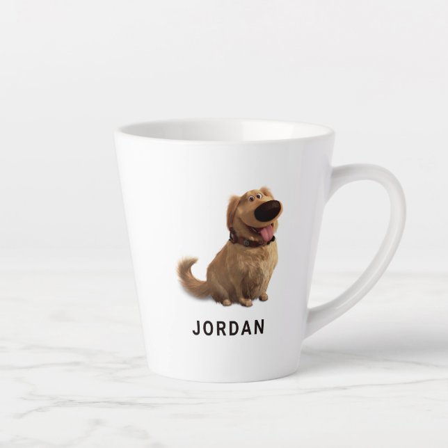 Dug the Dog from Disney Pixar UP - smiling Latte Mug (Right)