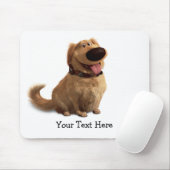 Dug the Dog from Disney Pixar UP - smiling Mouse Pad | Zazzle