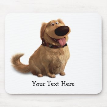 Dug The Dog From Disney Pixar Up - Smiling Mouse Pad by disneyPixarUp at Zazzle
