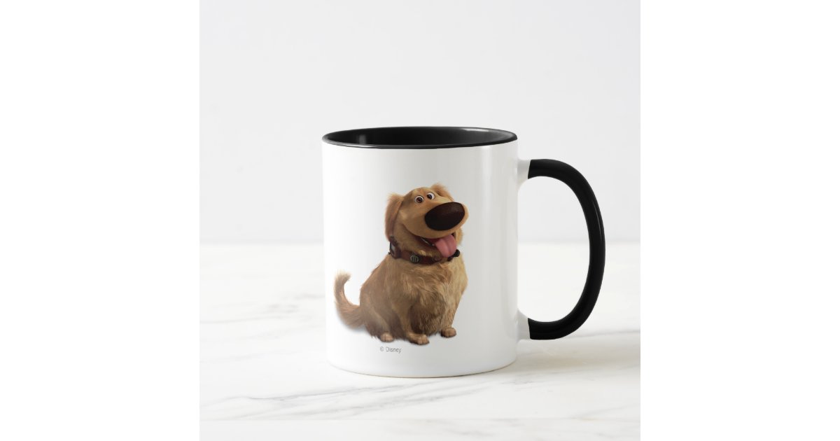 Dug The Dog From Disney Pixar Up Smiling Mug Zazzle Com Dug The Dog From Disney Pixar Up Smiling Mug Zazzle Com