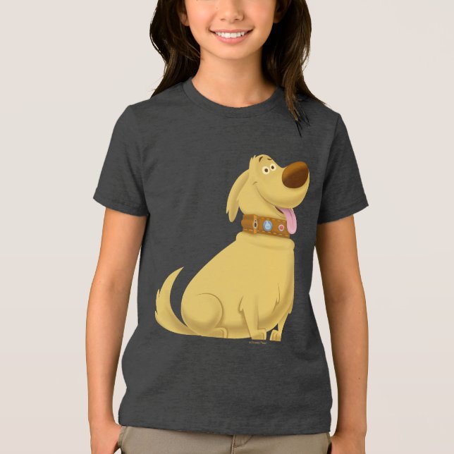 Dug the Dog from the UP Movie - concept art Tri-Blend Shirt (Front)
