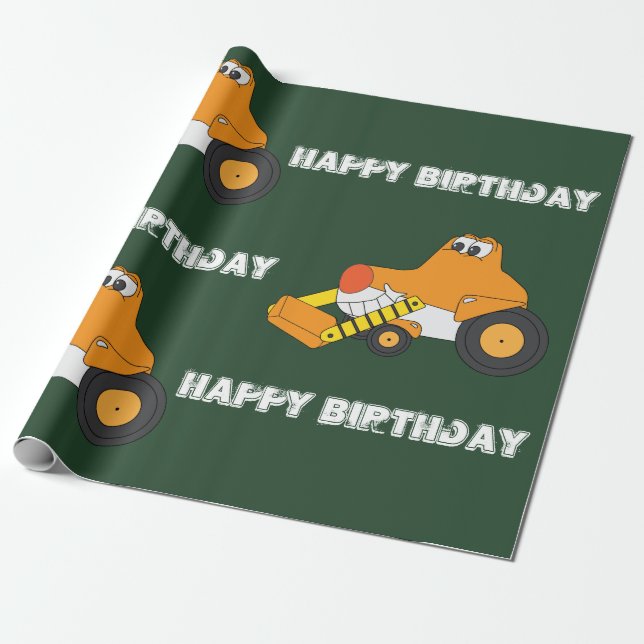 Dug Wrapping Paper (Unrolled)