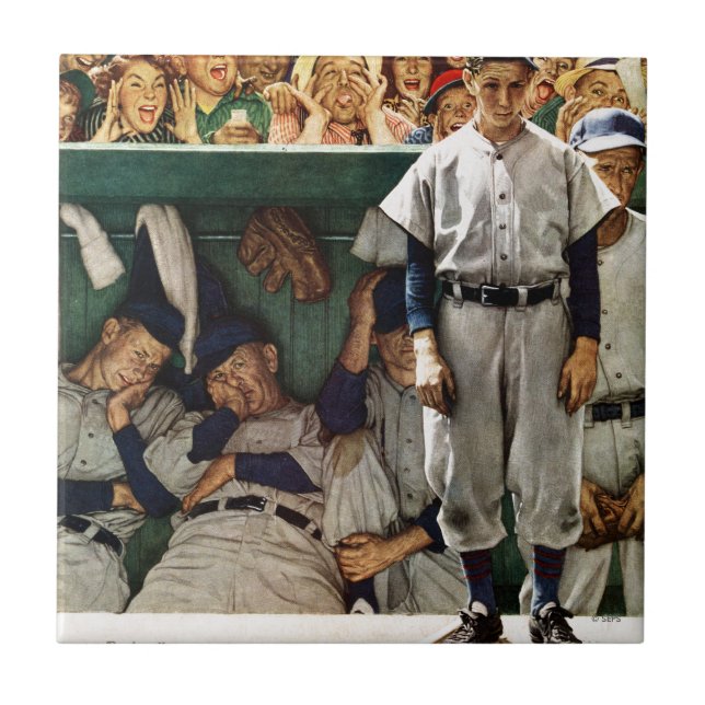 Dugout Ceramic Tile (Front)