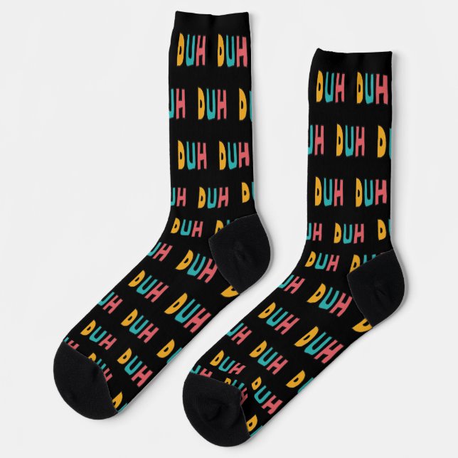 Duh Socks (Left)