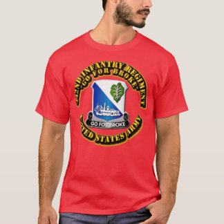 DUI 442nd Infantry Regiment T-Shirt