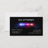 DUI Attorney Business Cards (Front/Back)