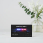 DUI Attorney Business Cards (Standing Front)