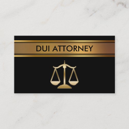 DUI Attorney Business Cards