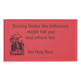 DUI Kills Horizontal Badge